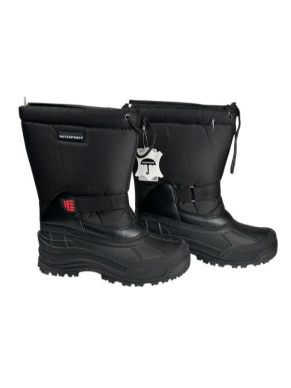 Thermolite Snow Boots Womens 8 Black Waterproof Insulated Winter NWT